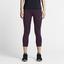 Nike Womens Dri-FIT Epic Run Tights - Black/Hot Pink - thumbnail image 2