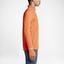 Nike Mens Dri-FIT Element Half-Zip Top - Team Orange - thumbnail image 4