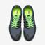 Nike Mens Free 5.0+ Running Shoes - Black/Green - thumbnail image 4