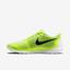 Nike Mens Free 5.0+ Running Shoes - Volt/Electric Green - thumbnail image 3