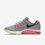 Nike Mens Air Zoom Structure 19 Running Shoes - Grey/Yellow - thumbnail image 3