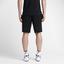 Nike Mens Gladiator Breathe 11 Inch Tennis Shorts - Black/Hot Lava - thumbnail image 8