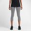 Nike Womens Legend 2.0 3/4 Tights - White/Black - thumbnail image 3