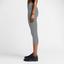 Nike Womens Legend 2.0 3/4 Tights - White/Black - thumbnail image 6