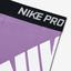 Nike Womens Pro 3 Inch Logo Training Shorts - Violet Shock/Black - thumbnail image 9