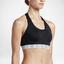 Nike Pro Fierce Starglass Print Bra - Black - thumbnail image 7