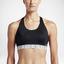 Nike Pro Fierce Starglass Print Bra - Black - thumbnail image 8