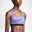 Nike Pro Classic Swift Bra - Blue/Fuchsia - thumbnail image 4