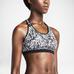 Nike Pro Fierce Digital Bra - Black/Volt - thumbnail image 4