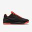 Nike Kids Zoom Cage 2 Tennis Shoes - Black/Hot Lava - thumbnail image 1
