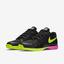 Nike Mens Zoom Vapor 9.5 Tour Tennis Shoes - Black/Volt/Pink - thumbnail image 5
