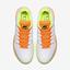 Nike Mens Zoom Vapor 9.5 Tour Tennis Shoes - White/Orange/Volt