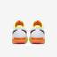 Nike Mens Zoom Vapor 9.5 Tour Tennis Shoes - White/Orange/Volt - thumbnail image 6