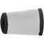 Nike Dri-FIT Stealth Double Wide Wristbands - Black/White - thumbnail image 2