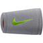 Nike Dri-FIT Stealth Double Wide Wristbands - Grey - thumbnail image 1
