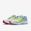 Nike Girls Air Zoom Pegasus 31 Running Shoes - Pure Platinum/Blue Lagoon/Volt - thumbnail image 5
