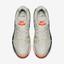 Nike Mens Air Vapor Advantage Tennis Shoes - Lunar Grey/Bright Crimson - thumbnail image 4