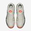 Nike Mens Air Vapor Advantage Tennis Shoes - Lunar Grey/Bright Crimson - thumbnail image 4