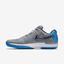 Nike Mens Air Vapor Advantage Tennis Shoes - Grey/Blue - thumbnail image 3