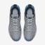 Nike Mens Air Vapor Advantage Tennis Shoes - Grey/Blue - thumbnail image 4