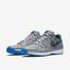 Nike Mens Air Vapor Advantage Tennis Shoes - Grey/Blue - thumbnail image 5