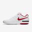 Nike Kids Air Vapor Advantage Tennis Shoes - White/Red - thumbnail image 3