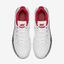 Nike Mens Air Vapor Advantage Tennis Shoes - White/University Red - thumbnail image 4