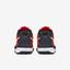 Nike Mens Air Vapor Advantage Tennis Shoes - Orange/Black - thumbnail image 6