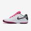 Nike Womens Air Vapor Advantage Tennis Shoes - White/Pink - thumbnail image 3