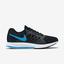 Nike Mens Air Zoom Pegasus+31 Running Shoes - Black/White/Blue - thumbnail image 1