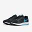 Nike Mens Air Zoom Pegasus+31 Running Shoes - Black/White/Blue - thumbnail image 5