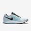 Nike Mens Air Zoom Pegasus+31 Running Shoes - White/Blue - thumbnail image 1