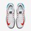 Nike Mens Lunar Ballistec Tennis Shoes - White/Dusty Cactus - thumbnail image 4