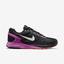 Nike Womens LunarGlide 6 Running Shoes - Black/Fuchsia Flash - thumbnail image 1