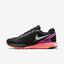 Nike Womens LunarGlide 6 Running Shoes - Black/Fuchsia Flash - thumbnail image 3