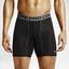 Nike Mens Pro Core Compression 6" Shorts - Black - thumbnail image 2