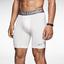 Nike Mens Pro Core Compression 6" Shorts - White - thumbnail image 3