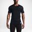 Nike Pro 2.0 Combat Core Short Sleeve Shirt - Black/Cool Grey - thumbnail image 3
