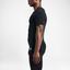 Nike Pro 2.0 Combat Core Short Sleeve Shirt - Black/Cool Grey - thumbnail image 5