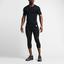 Nike Pro 2.0 Combat Core Short Sleeve Shirt - Black/Cool Grey - thumbnail image 7