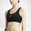 Nike Pro Classic Bra - Black/White - thumbnail image 5