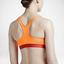 Nike Pro Classic Bra - Bright Citrus/Light Crimson - thumbnail image 7