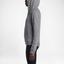 Nike Womens Rally Futura Full Zip Hoodie - Carbon Heather/Cool Grey - thumbnail image 5