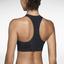 Nike Shape Swoosh Sports Bra - Black/White - thumbnail image 4