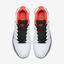 Nike Mens Zoom Vapor 9.5 Tour Clay Court Tennis Shoes - White/Crimson - thumbnail image 4