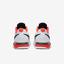 Nike Mens Zoom Vapor 9.5 Tour Clay Court Tennis Shoes - White/Crimson - thumbnail image 6
