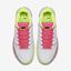 Nike Womens Zoom Vapor 9.5 Tennis Shoes - White/Volt/Pink - thumbnail image 4