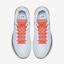 Nike Womens Zoom Vapor 9.5 Tennis Shoes - White/Navy/Bright Mango - thumbnail image 4