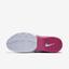 Nike Womens Zoom Vapor 9.5 Tennis Shoes - White/Pink - thumbnail image 2