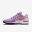 Nike Womens Zoom Vapor 9.5 Tennis Shoes - Fuchsia Glow/Dove Grey - thumbnail image 3